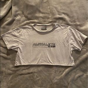 Alphalete cropped top